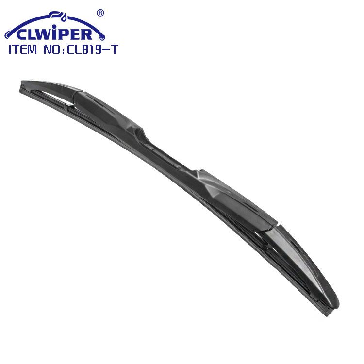 Hybrid side window wipers for cars multifunctional with 13 adapters windshield wiper blades(CL819-T)